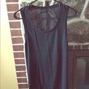 Black tank - open back